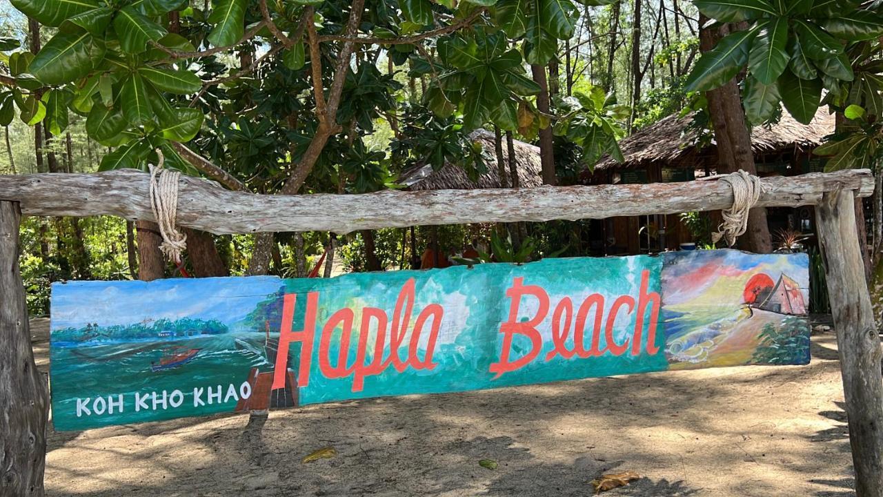 Hapla Beach Cottage Koh Kho Khao Island Bagian luar foto