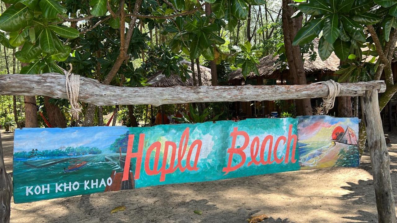 Hapla Beach Cottage Koh Kho Khao Island Bagian luar foto